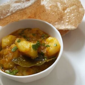 Aloo Chaat Puri